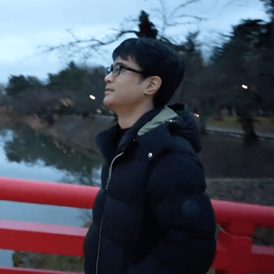A Story of Two People Traveling in Aomori Front Cover