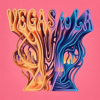 VEGAS to LA Front Cover