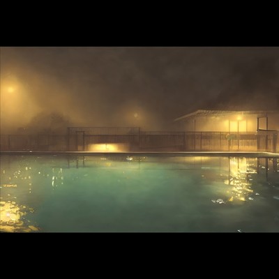 Diving Into the Night Pool Front Cover