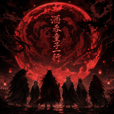 酒呑童子一行-鬼宴絵巻のジャケット写真