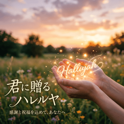 君に贈るハレルヤのジャケット写真