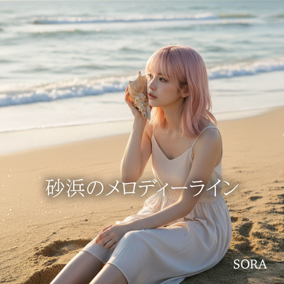 Melody Line on the Sandy Beach Front Cover