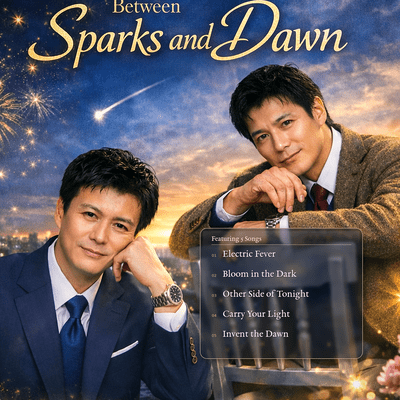 Between Sparks and Dawn Front Cover