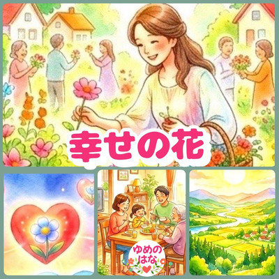 Flower of happiness Front Cover