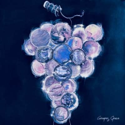 Grapes Space Front Cover