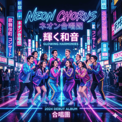 Neon chorus Front Cover