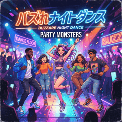 Buzzy Dance Night Front Cover
