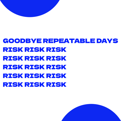 Goodbye Repeatable Daysのジャケット写真