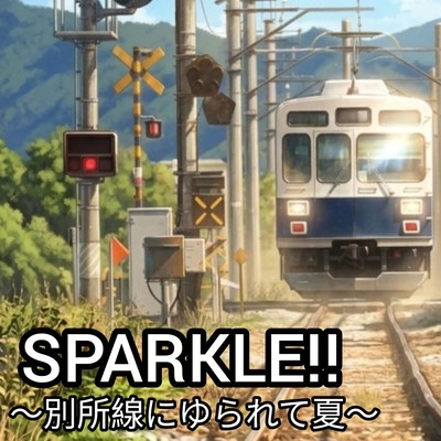 SPARKLE!! ~Bessho Line in summer~ (feat. HATSUNE MIKU) Front Cover