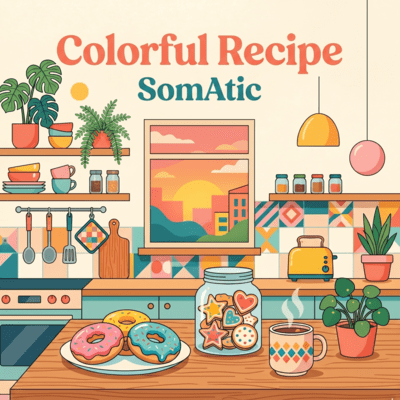 Colorful Recipe Front Cover