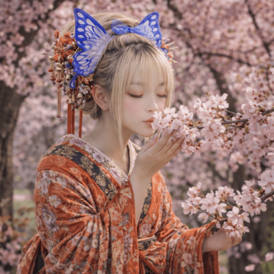 Cherry Blossom Tears Front Cover