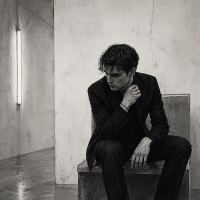 Hairline in the Quiet Front Cover