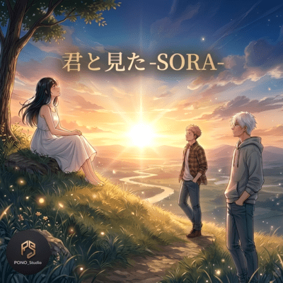Kimi to mita -sora- Front Cover