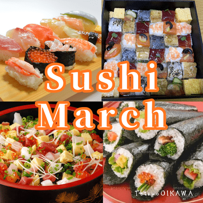 Sushi March Front Cover