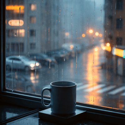 Rain Between Us (Lo-Fi) Front Cover