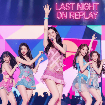 LAST NIGHT ON REPLAY Front Cover