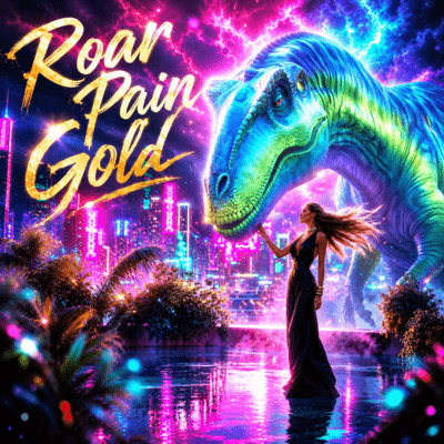 Roar Pain Gold Front Cover