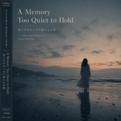 A Memory Too Quiet to Hold (Vocal Version) Front Cover