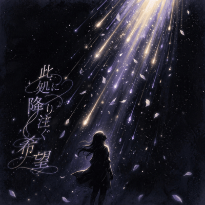 Hope pouring down here Front Cover
