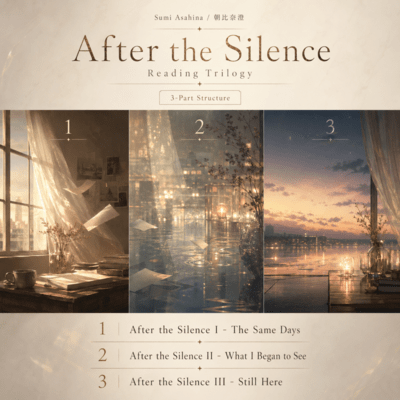 After the Silence I - The Same Days Front Cover