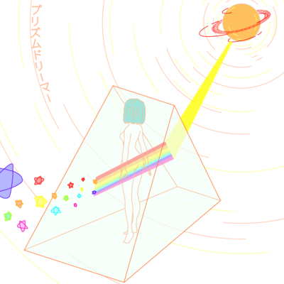 Prism Dreamer (feat. HATSUNE MIKU) Front Cover
