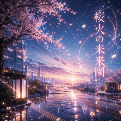 A Future Map in Cherry Blossoms Front Cover
