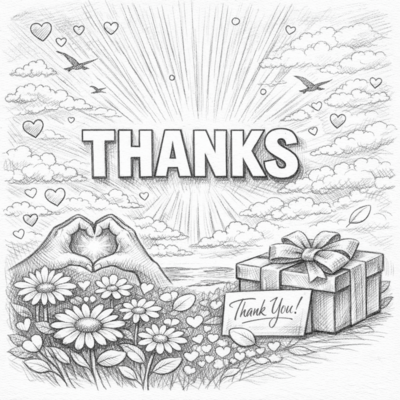 THANKS Front Cover
