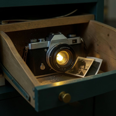 Father's Film Camera Front Cover