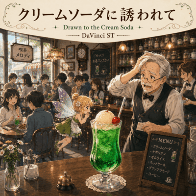 Drawn to the Cream Soda (2026 DEMO Ver.) Front Cover