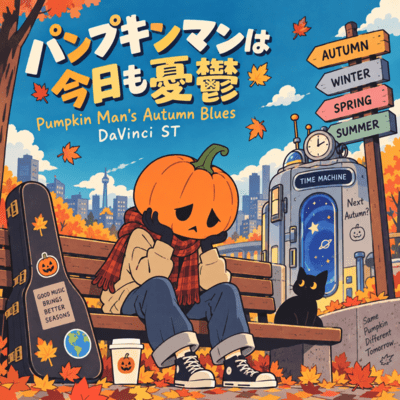 Pumpkin Man's Autumn Blues (2026 DEMO Ver.) Front Cover