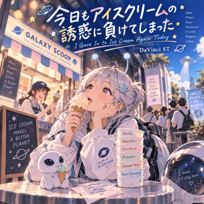 I Gave In to Ice Cream Again Today (2026 DEMO Ver.) Front Cover