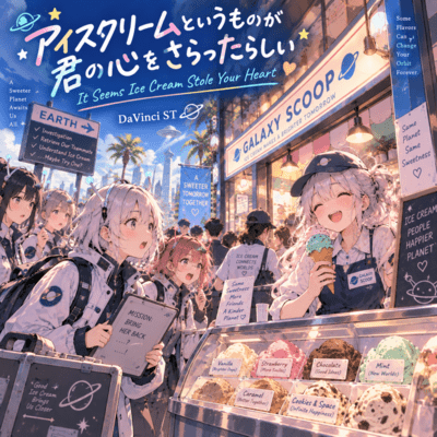 It Seems Ice Cream Stole Your Heart (2026 DEMO Ver.) Front Cover