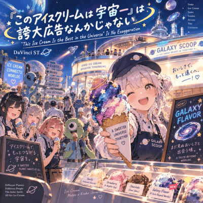 "This Ice Cream Is the Best in the Universe" Is No Exaggeration (2026 DEMO Ver.) Front Cover