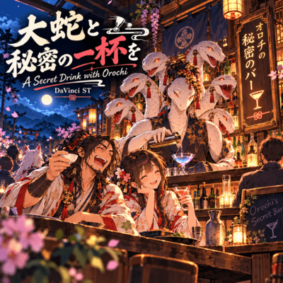 A Secret Drink with Orochi (2026 DEMO Ver.) Front Cover
