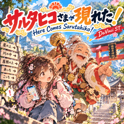 Here Comes Sarutahiko! (2026 DEMO Ver.) Front Cover