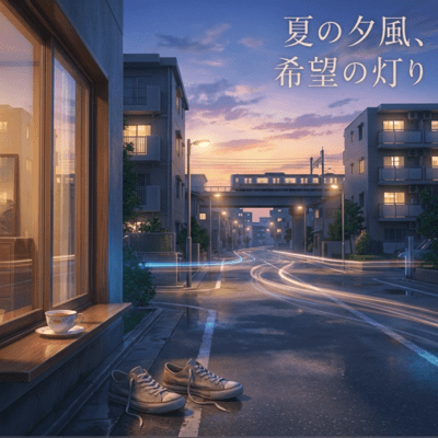 夏の夕風、希望の灯りのジャケット写真
