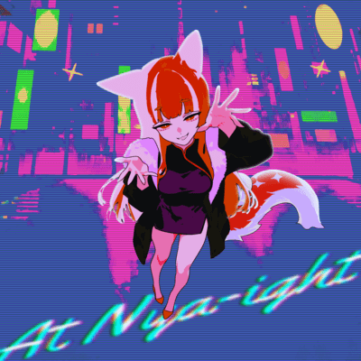 At Nya-ight Front Cover