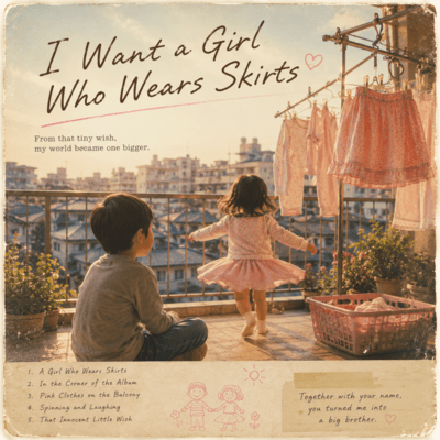 I Want a Girl Who Wears Skirts Front Cover