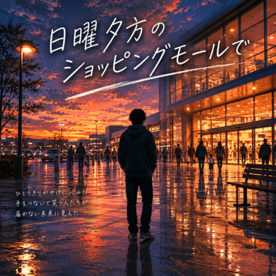 Sunday Evening at the Shopping Mall Front Cover