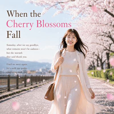 When the Cherry Blossoms Fall Front Cover