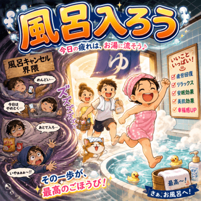 Let's Take a Bath! Front Cover