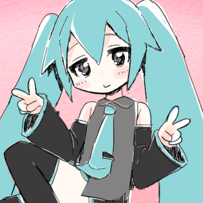 Hatsune Miku (feat. HATSUNE MIKU) Front Cover