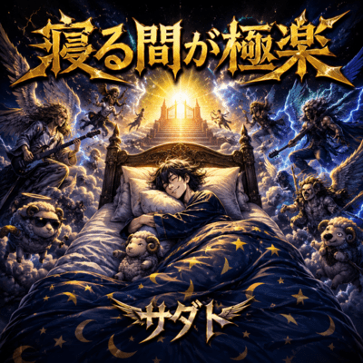 Sleeping is paradise Front Cover