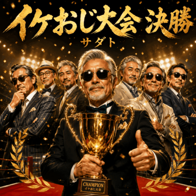 Cool Older Man Contest Finals Front Cover