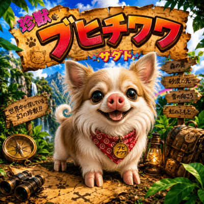 Rare animal: Buhi chihuahua Front Cover