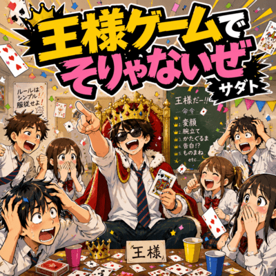 王様ゲームでそりゃないぜのジャケット写真
