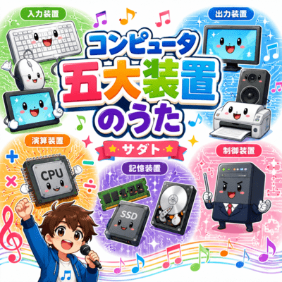 The Song of the Five Major Computer Components Front Cover