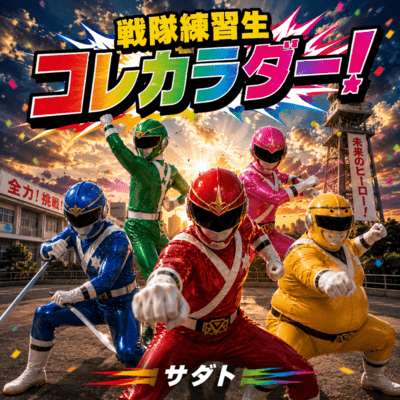 Sentai trainees, here we go! Front Cover