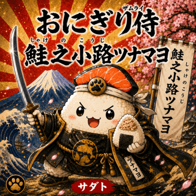 Onigiri Zamurai - Syakenokouji Tuna Mayo Front Cover