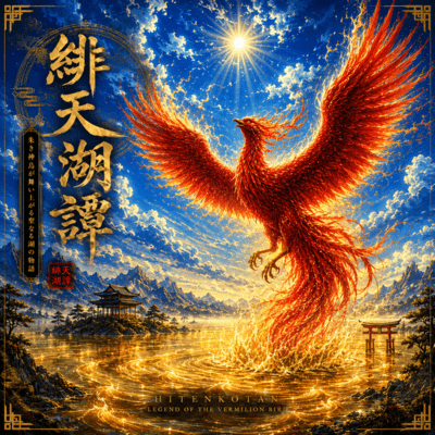 Legend of the Vermilion Sky Lake Front Cover